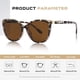 thumbnail image 3 of Lentes de Sol Colrea Trendy Ojo de Gato CL22017 UV400 para Mujeres, 3 of 7