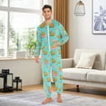 thumbnail image 3 of joogoo Cartoon Capybara Flamingo Unisex Adults Onesies Pajamas Jumpsuits L, 3 of 7