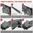 thumbnail image 3 of Paquete de 2 cadenas de repuesto para mini motosierras de 4 pulgadas, 3 of 5