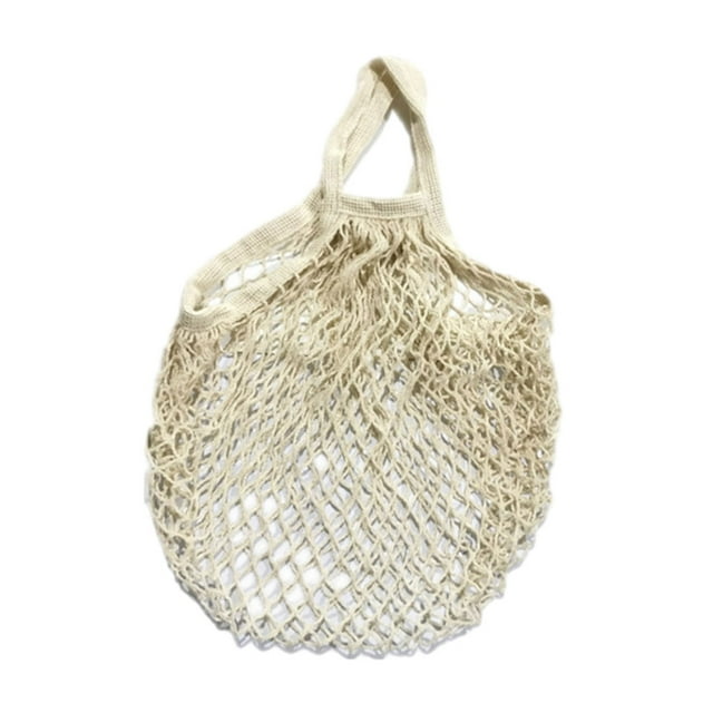 Youkk Sacs en Filet pour Courses en Coton Pratiques et Réutilisables Éco-Responsables Sacs en Filet à la Mode style Court 1Ensemble