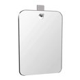 thumbnail image 1 of Bathroom Hanging Mirror with Adhesive Hook Anti-fog Clear Rectangle Unbreakable Travel Portable Women Makeup Men Shaving Handheld Vanity Mirror, 1 of 3