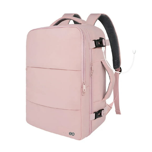 Mochila De Viaje Mujer, Mochila Para Laptop Rosa