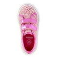 thumbnail image 4 of Wonder Nation Toddler Girl Canvas Skate Sneakers, 4 of 5