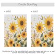 thumbnail image 4 of Yayeee Garden Flag 28" x 40" Double Sided Outdoor Yard Lawn Holiday Decorations, Beige Sunflowers, 4 of 6