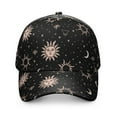 thumbnail image 2 of Ethereal Solar Eclipse Baseball Cap - Adjustable Snapback with Astronomical Aesthetic Design, 2 of 7