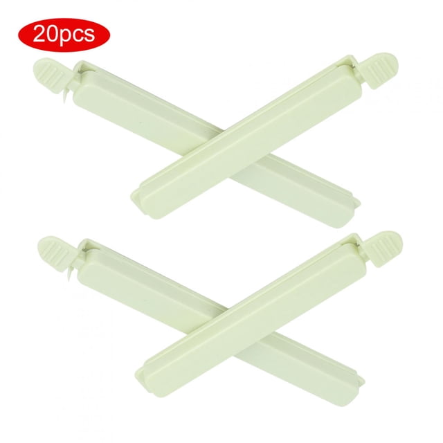 Clip de Scellage, 20 Pcs Outil de Scellage de Nourriture Portable pour Collation, Clip de Scellage de Collation Valeur Exceptionnelle