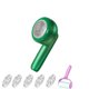 thumbnail image 4 of Removedor de afeitadora de telas | Removedor de píldoras de pelusa de pelusa recargable alimentado por USB para suéteres, ropa, muebles | Diseño portátil eficiente de 5 hojas | Blanco Verde | 16x8cm, 4 of 10