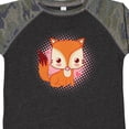 thumbnail image 4 of Inktastic Fox Girl Cute Woodland Animal Girls Toddler T-Shirt, 4 of 5