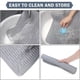 thumbnail image 5 of Injueey Estera antideslizante de la cocina del silicón para la cubierta de la estufa y la protección de la gel de silicona fácil de limpiar Cocina y Comedor Gris-plata, 5 of 6