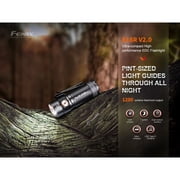 Fenix Lighting E18R V2.0 Lithium Ion 1200 Lumens Luminus SST40 LED Flashlight, Black