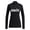 Jet Black, variant on Adult Female RaceX Classic Half Zip Baselayer Top, Color: Jet black, Size: M