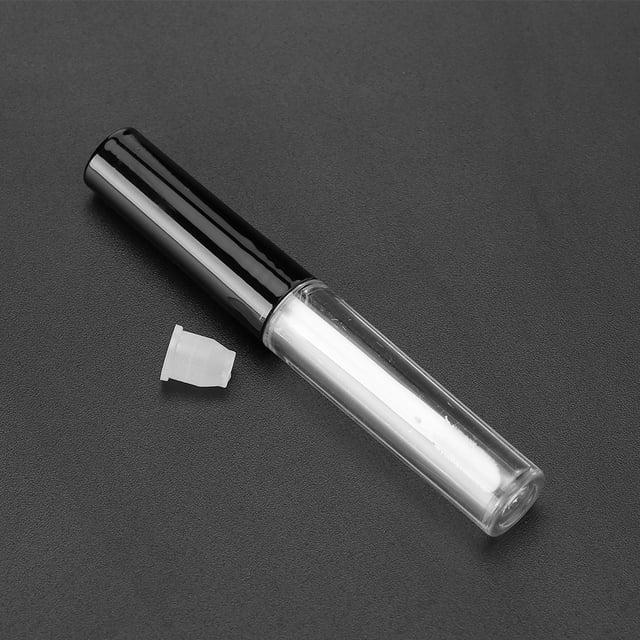 DIY Small Lipstick Bottle, Portable DIY Lip Gloss, Transparent Design 50pcs 1.3ml Tube, For Cosmetic Lip Gloss Home Travel