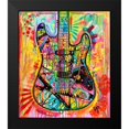 thumbnail image 2 of Dean Russo Collection 15x17 Black Modern Framed Museum Art Print Titled - Guitar, 2 of 5