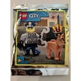 thumbnail image 2 of LEGO City: Police Officer Minifigure with Dog and Handcuffs - German Shepherd, 2 of 4