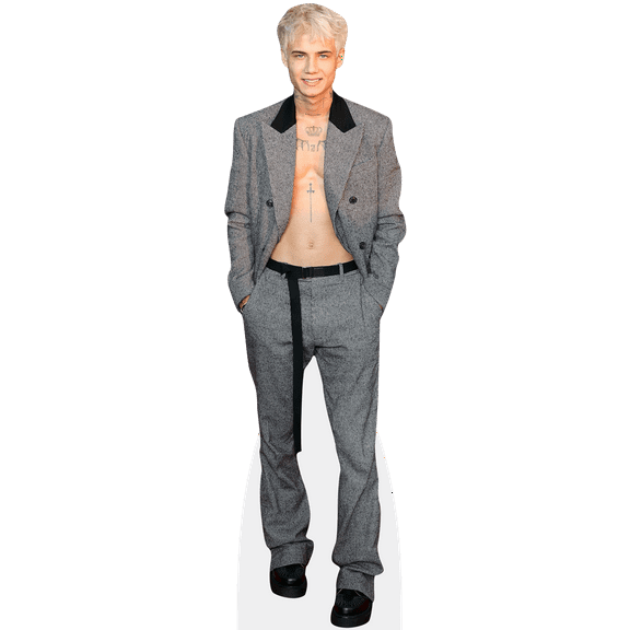 Jaden Hossler (Grey Suit) Mini Cardboard Cutout Standee