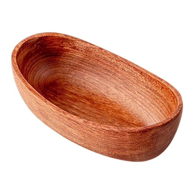 Bol de madera para masa, duradero, decoración del hogar, cocina, baño, multiusos, estilo rústico. Palo de rosa