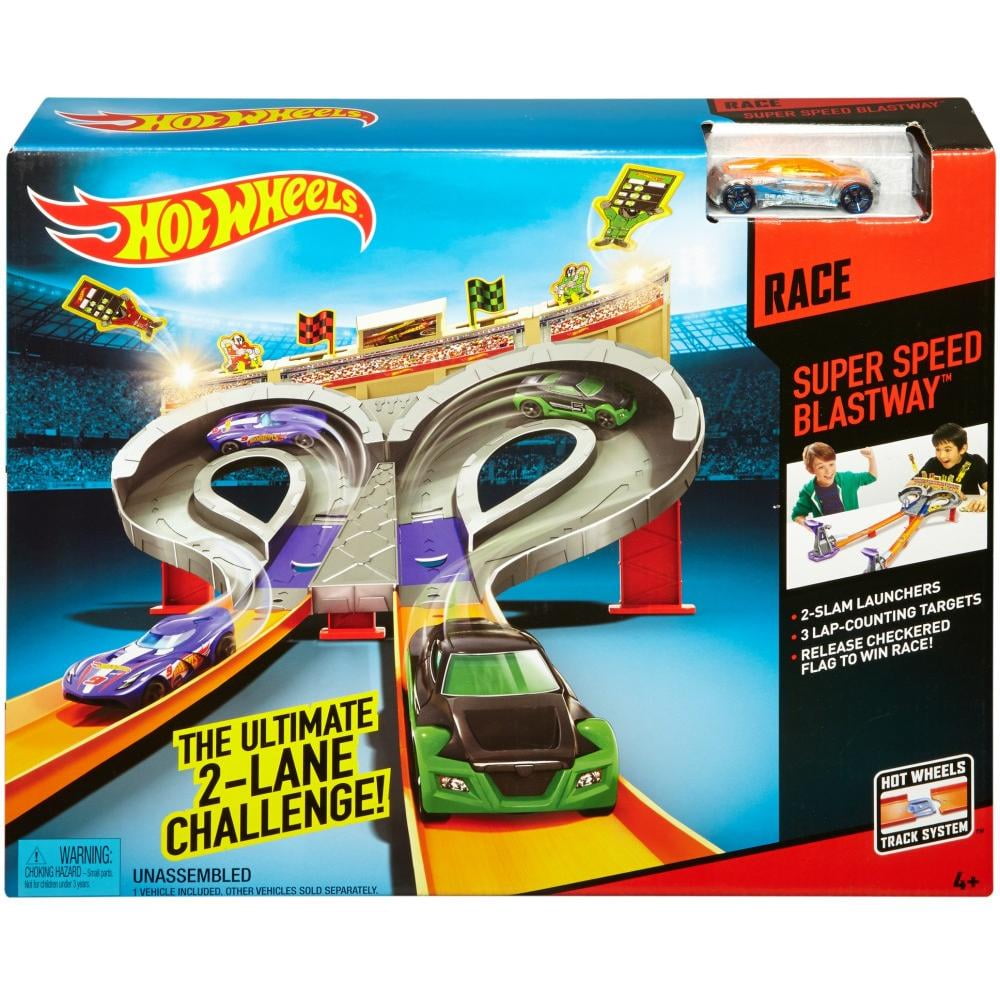 hot wheels super speed blastway track set