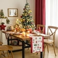 thumbnail image 3 of Christmas Table Runner, Winter Christmas Decorations Table Runners 72 Inches Long, Mas Decor Indoor Outdoor Farmhouse Home Kitchen Dining Party Decor Christmas Runner, 3 of 6
