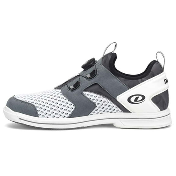 Dexter Mens Pro BOA White/Grey Bowling Shoes 10