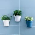 thumbnail image 4 of Maceta de pared Bewildely para el hogar Jardín balcón Patio trasero gris claro, 4 of 6