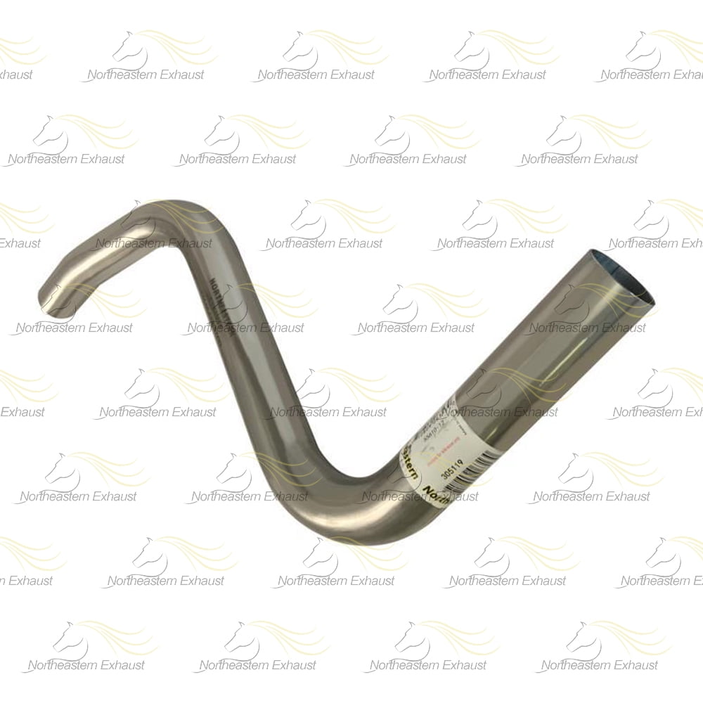 Stainless Steel Cat-Back Exhaust System Kit Fits 2008-2012 Chevrolet Malibu 2.4L & 2008-2010 Chevrolet Malibu 3.5L - Direct Fit