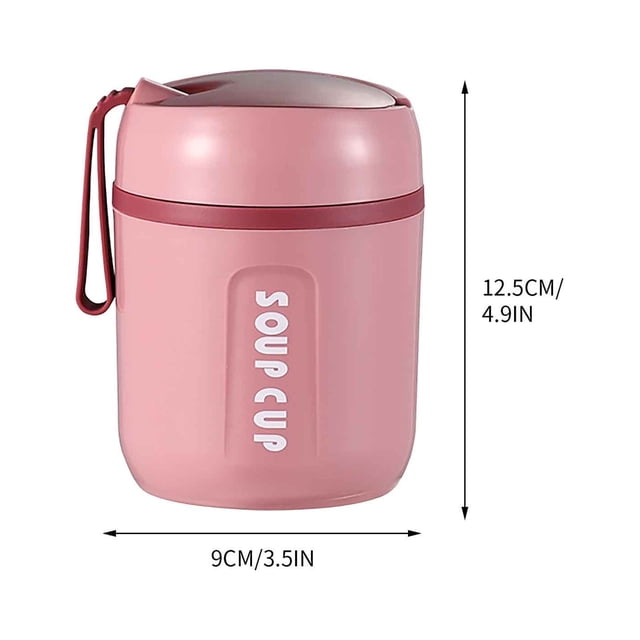 Heat Preservation Lunch Box Congee Cup Lunch Box Soup Box Portable Rice Bucket Soup Cup Congee Box Multi-purpose Soup Pot Mini Heat Preservation Bucket