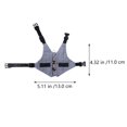 thumbnail image 2 of Weiweiguan 1 Set Creative Rabbit Suit Lightweight Rabbit Vest Portable Traction Rope Rabbit Leash, 2 of 6