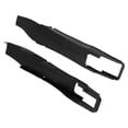 thumbnail image 2 of 2 piezas de repuesto para cubierta de motocicleta, protector universal para brazo superior oscilante Negro, 2 of 7