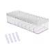 thumbnail image 1 of Ficarrico Caja de Cable de Almacenamiento Caja de Acabado de concentrador Caja de Cable de Datos de Escritorio Caja de Almacenamiento de joyería de uñas, 1 of 7