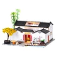 thumbnail image 2 of Casa de de Artesanía Creativa con Muebles led lámpara Y Caja de Batería de Moderno Moderno 3D Rompecabezas Auto Ensamblaje CUTICAT Casa de muñecas artesanales, 2 of 8
