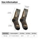 thumbnail image 2 of Balery Golden White Tiger Calcetas Largas con Estampado para Hombre y Mujer – Suaves y Transpirables, Talla Única (US 5-11), 2 of 6
