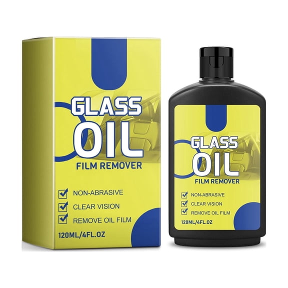 Glass Oil Film Remover 120Ml Vehicle Windshield Decontamination Spray
