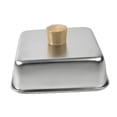 thumbnail image 3 of Tapa cuadrada para rociar al vapor, ideal para buffets, regalos de cocina y exteriores. 21 cm, 3 of 9
