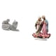 thumbnail image 1 of Adorno de mesa de acrílico con forma de gato, escultura decorativa única de arte animal para dormitorio, sala de estar, oficina, regalo de vacaciones,, 1 of 8