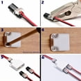 thumbnail image 5 of Paquete de 30 Conectores Enchufables de Doble Cable, Conectores de Cable LED de 3 VíAs Enchufables de 2/3/ Conectores de Cable de Bajo Voltaje, 5 of 5