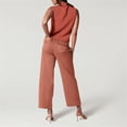 thumbnail image 4 of Sngxgn Womens Soft Pants Relaxed Fit Comfort Wear for Daily Styling(Orange,M), 4 of 7