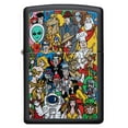 thumbnail image 4 of Zippo Where's Windy Black Matte Pocket Lighter, 4 of 7