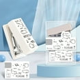 thumbnail image 4 of YAOMOBB Easy To Store Stapler Portable Mini Stapler Set Strong Penetration Binder for Office or School Use, 4 of 6