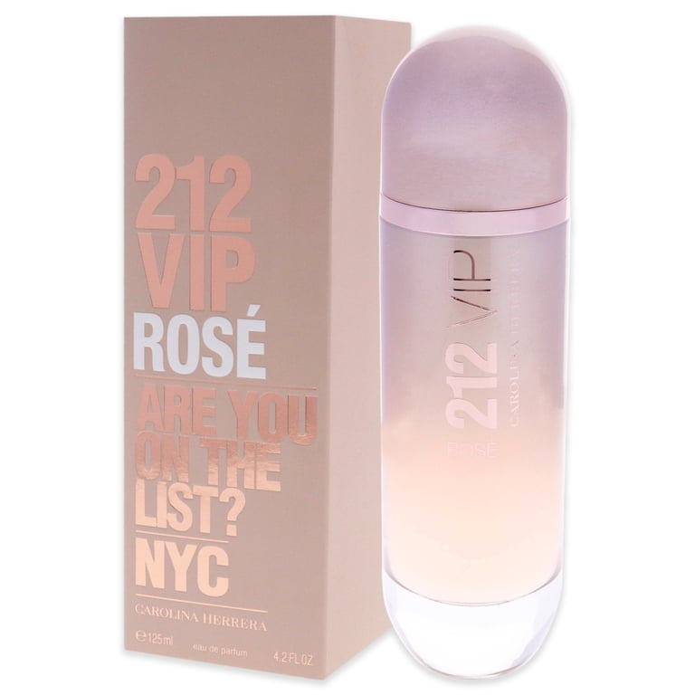 Carolina Herrera, 212 VIP Rose, 4.2 oz EDP Spray, Floral Fruity