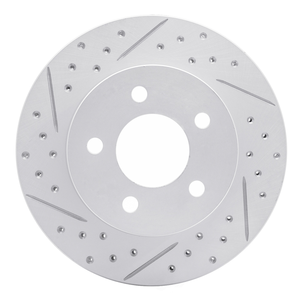 Dynamic Friction Company 830-42022L DFC Geoperformance Rotor - Drilled and Slotted