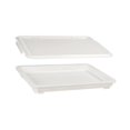 thumbnail image 4 of Caja para fermentar masa de pizza con tapa, organizador de bandejas para masa, almacenamiento de alimentos versátil. olla poco profunda, 4 of 9