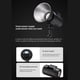thumbnail image 4 of Luz de la Cámara, 2700 A 6500K 100 A 240 V iluminación de transmisión fx efectos de luz rgb control remoto para transmisió, 4 of 7