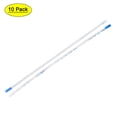 thumbnail image 1 of Unique Bargains 5pins Flexible Flat Cable FPC FFC B Type Ribbon Cable PE White 10Pcs, 1 of 4