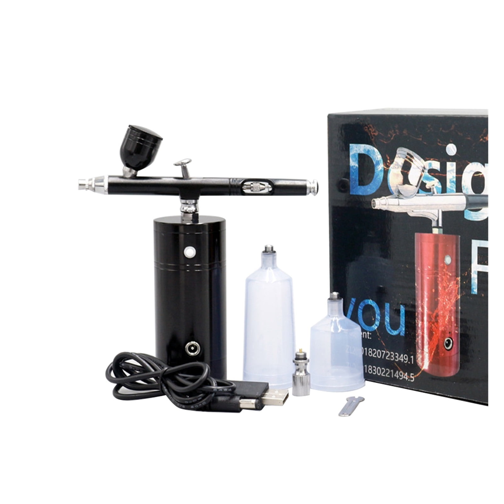 Mini Spray Gun Action Air Brush Handheld Spray Gun Pen Airbrush Compressor Paint Art For Craft Model Paint Spraying Hobby 0.3mm ,Versatile applications