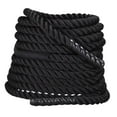thumbnail image 3 of LOVIVER Battle Rope Core Exercising Physical Strength Training Fitness Exercise Rope Black, 3 of 8