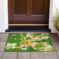 thumbnail image 6 of Addison Rugs Chantille Indoor/Outdoor Transitional Abstract Green Washable Rectangle Rug, 1'8" x 2'6", 6 of 6