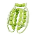 thumbnail image 1 of Masavago de piernas Roller de tejido profundo de 360 ​​grados Handheld de 23 puntos Rodillo, abrazadera de piernas para deportes de gimnasia, Verde, 1 of 8