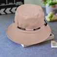 thumbnail image 1 of Guardurnaity Sombrero de cubo para exteriores de verano, sombrero de pescador para acampar, senderismo, parasol, gorra de Hip Hop Sombreros beige 56-58cm, 1 of 6