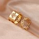 thumbnail image 3 of Conjunto de anillos abiertos ajustables Sunnimix bohemio oro 2 piezas, 3 of 7