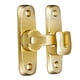 thumbnail image 2 of Cerradura para puerta corrediza de granero con pestillo abatible de 90 degree y 180 degree Oro brillante, 2 of 9